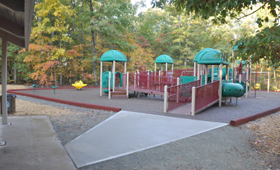 Duncroft accessible playground in Henrico county